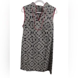 J.Howard Navy, Red & White Dress